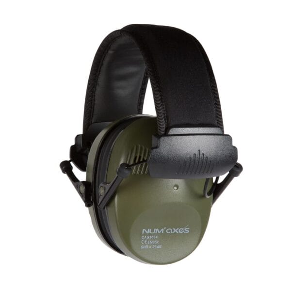 NUM'AXES ACOUSTIC ELECTRONIC EARMUFF KHAKI CAS1034