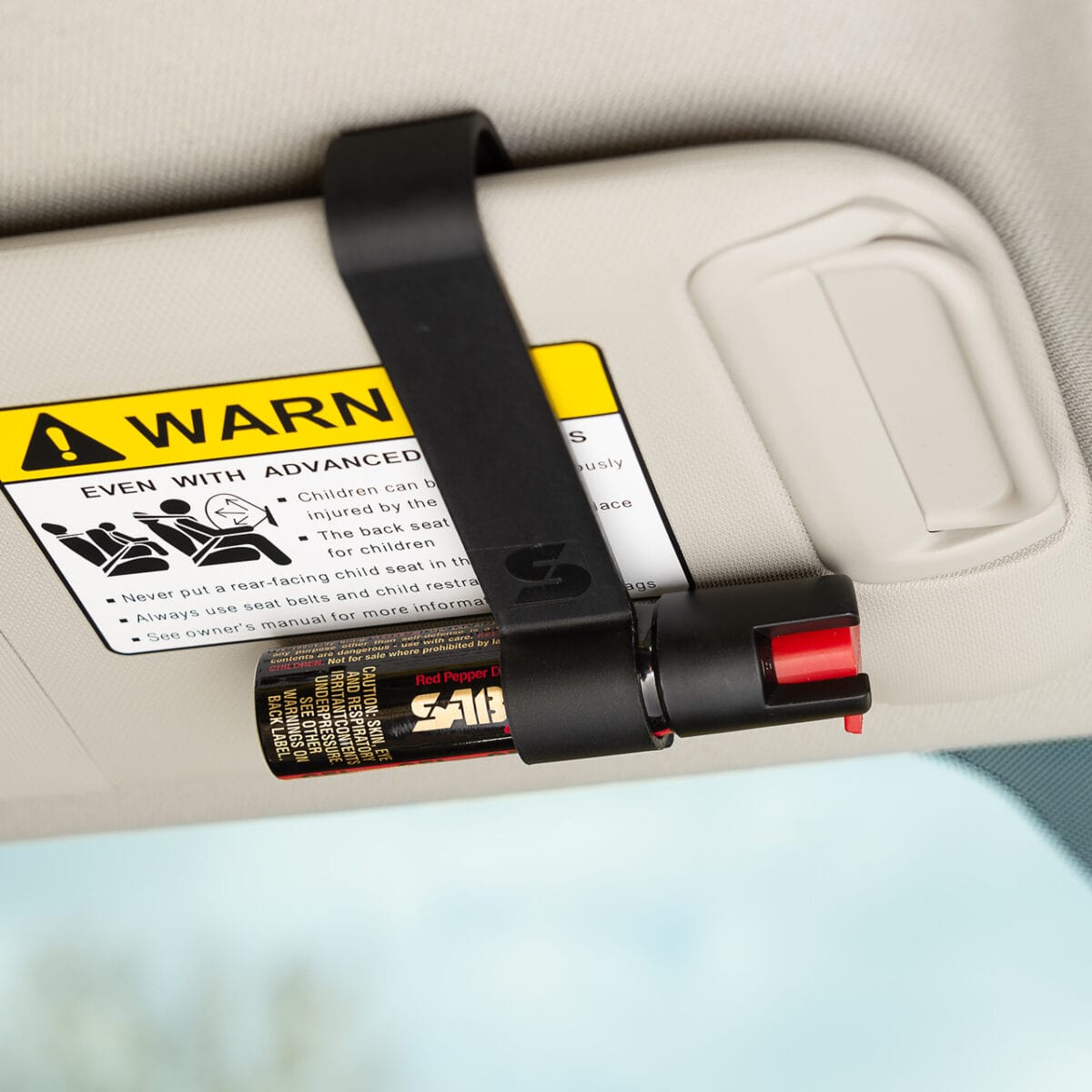 SABRE RED GEL POCKET UNIT + VISOR CLIP - Image 6