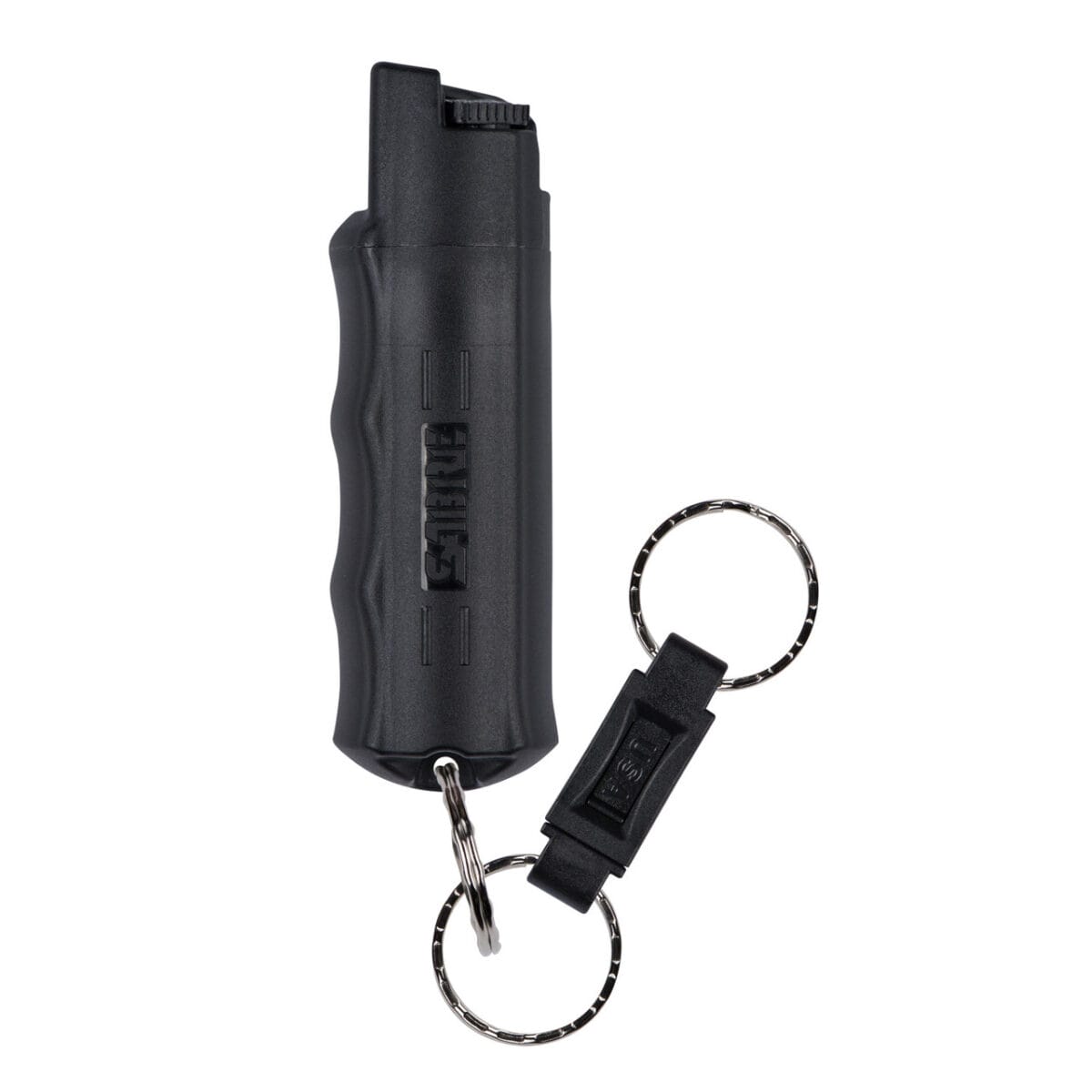 .54oz BLACK HARDCASE W/QUICK RELEASE KEY RING - Image 1